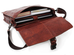 Alternative view of Aktatáska Briefcase 13″ Brandy
