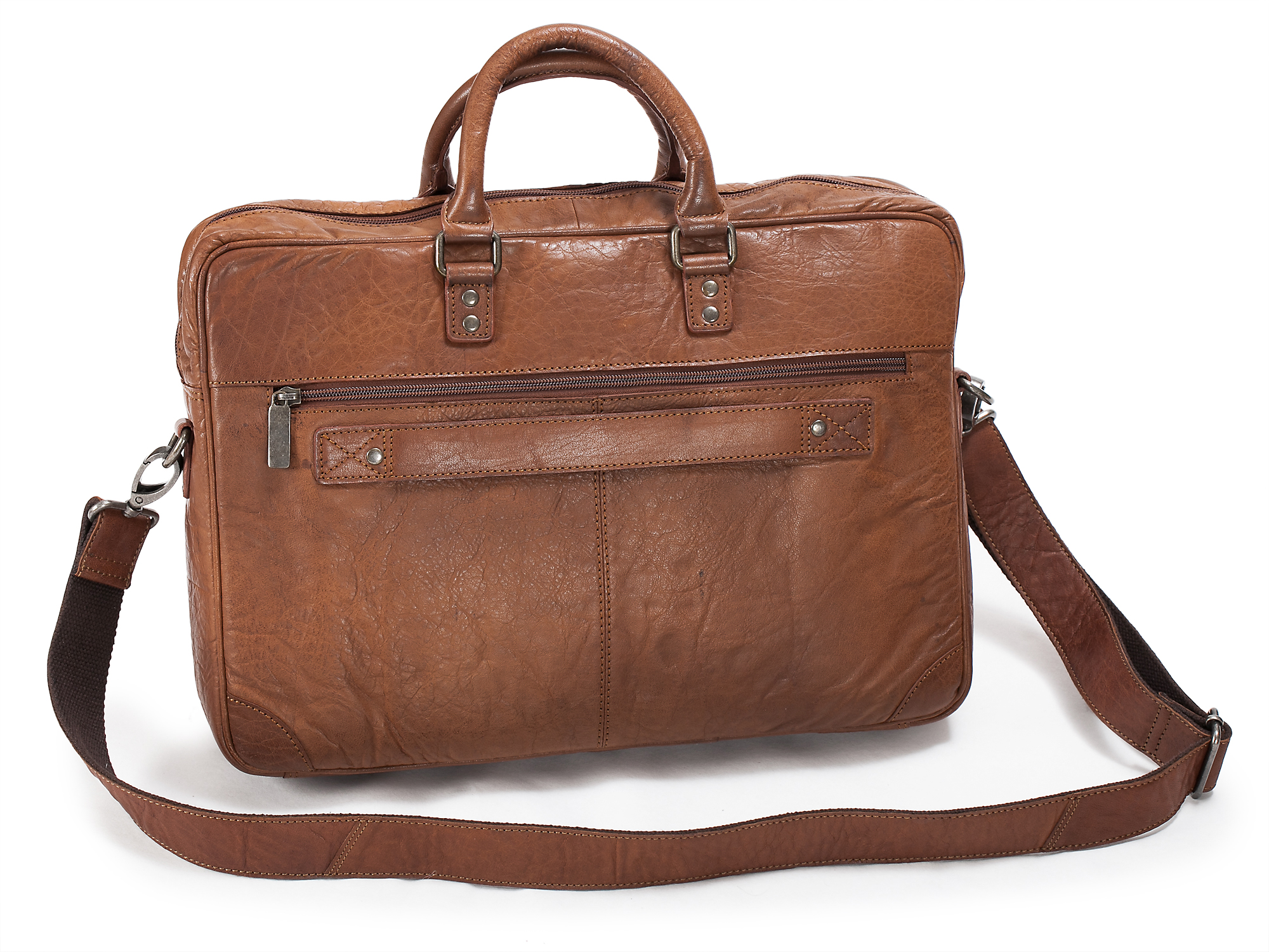 Aktatáska Briefcase Soft 15"-16" Tan BB092-1 2 Aktatáska Briefcase Soft 15"-16" Tan BB092-1 - Image 2
