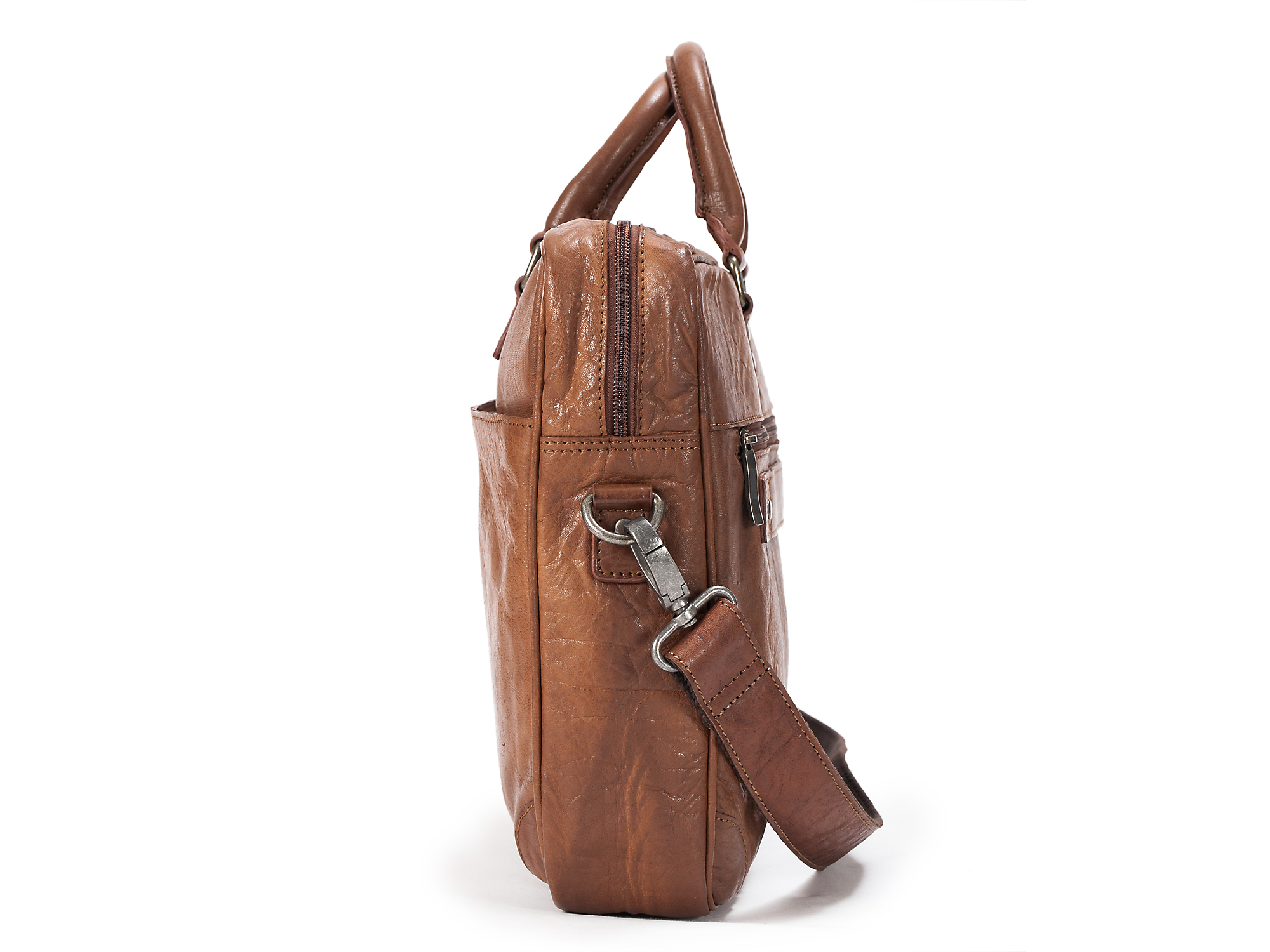 Aktatáska Briefcase Soft 15"-16" Tan BB092-1 3 Aktatáska Briefcase Soft 15"-16" Tan BB092-1 - Image 3