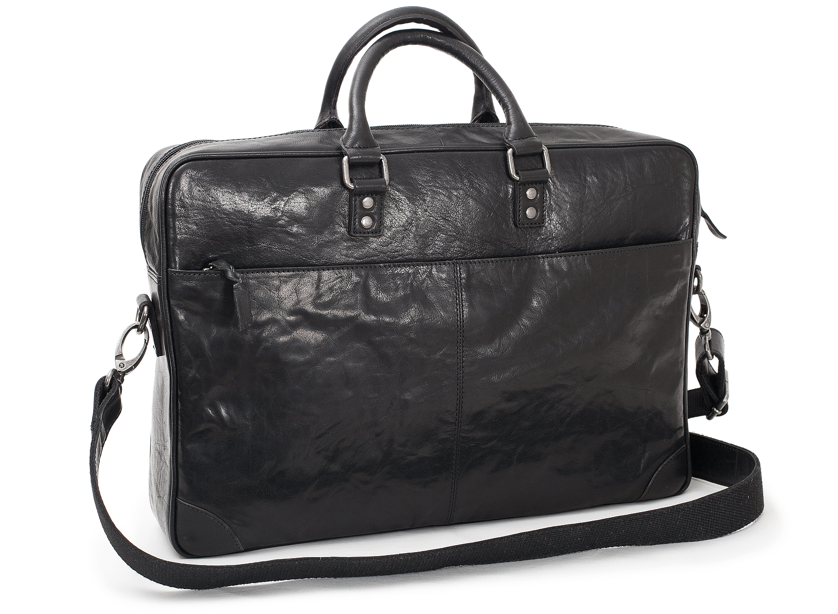 Aktatáska Briefcase Soft 15"-16" Black BB093 2 Aktatáska Briefcase Soft 15"-16" Black BB093 - Image 2