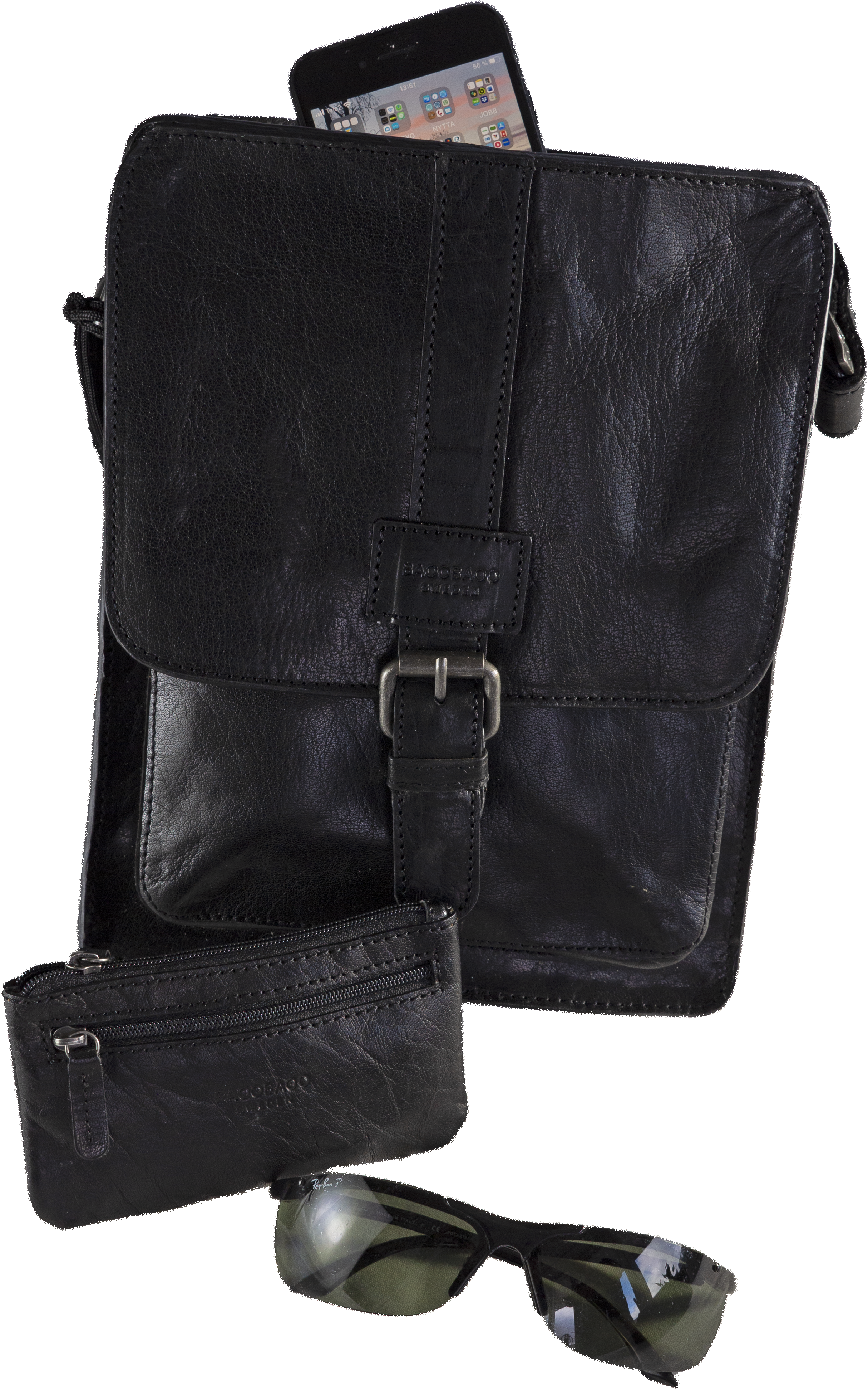 Aktatáska Flapbag iPad Black BB129 3 Aktatáska Flapbag iPad Black BB129 - Image 3