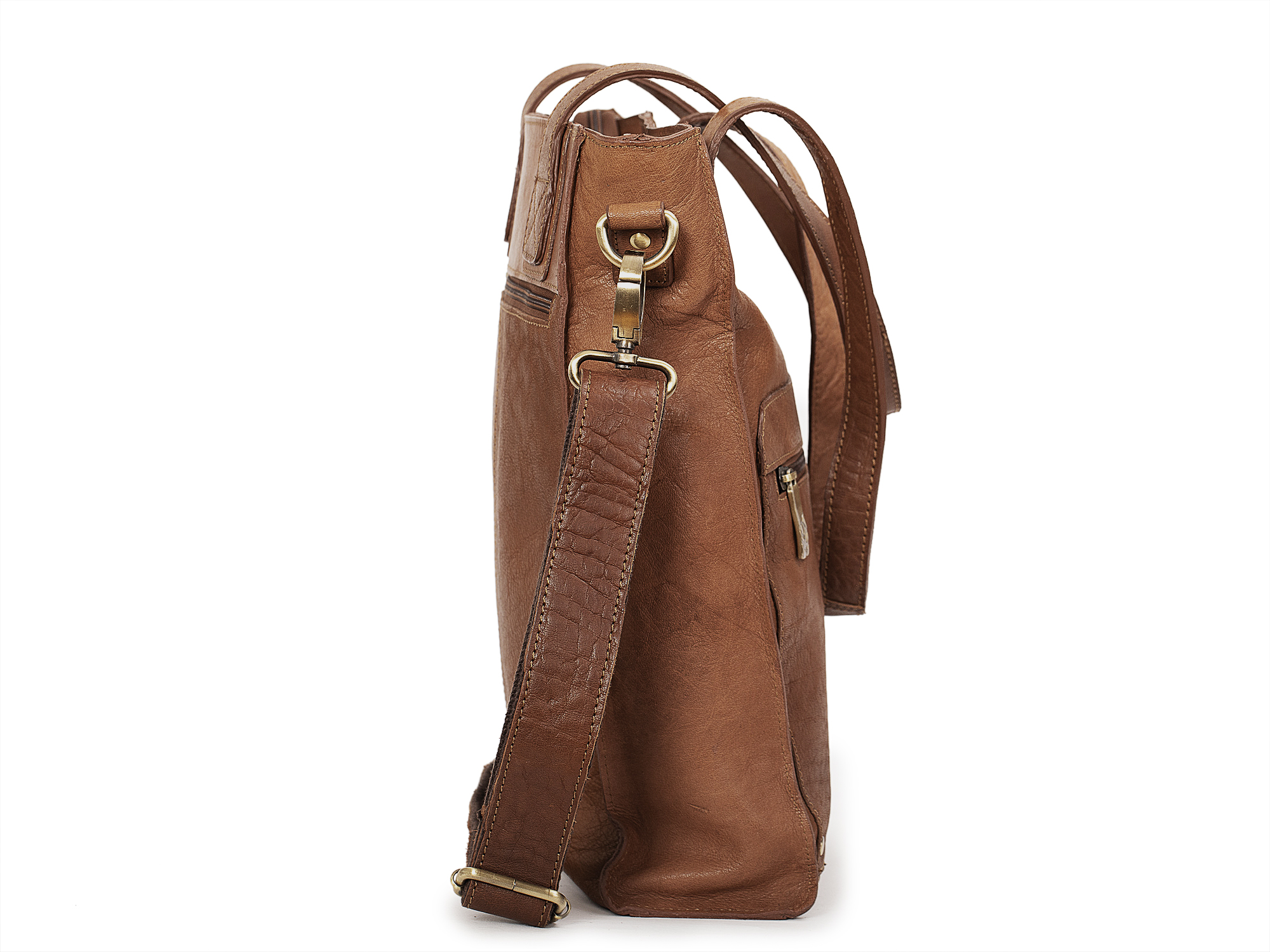 Kézitáska Totebag 13" Tan LB024-1 3 Kézitáska Totebag 13" Tan LB024-1 - Image 3