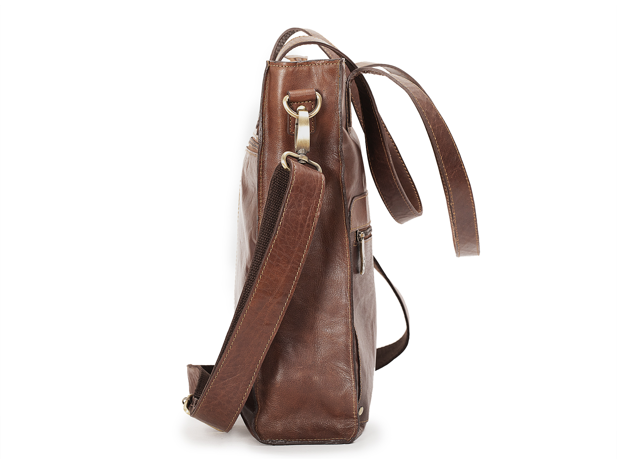 Kézitáska Totebag 13" Brandy LB024 3 Kézitáska Totebag 13" Brandy LB024 - Image 3