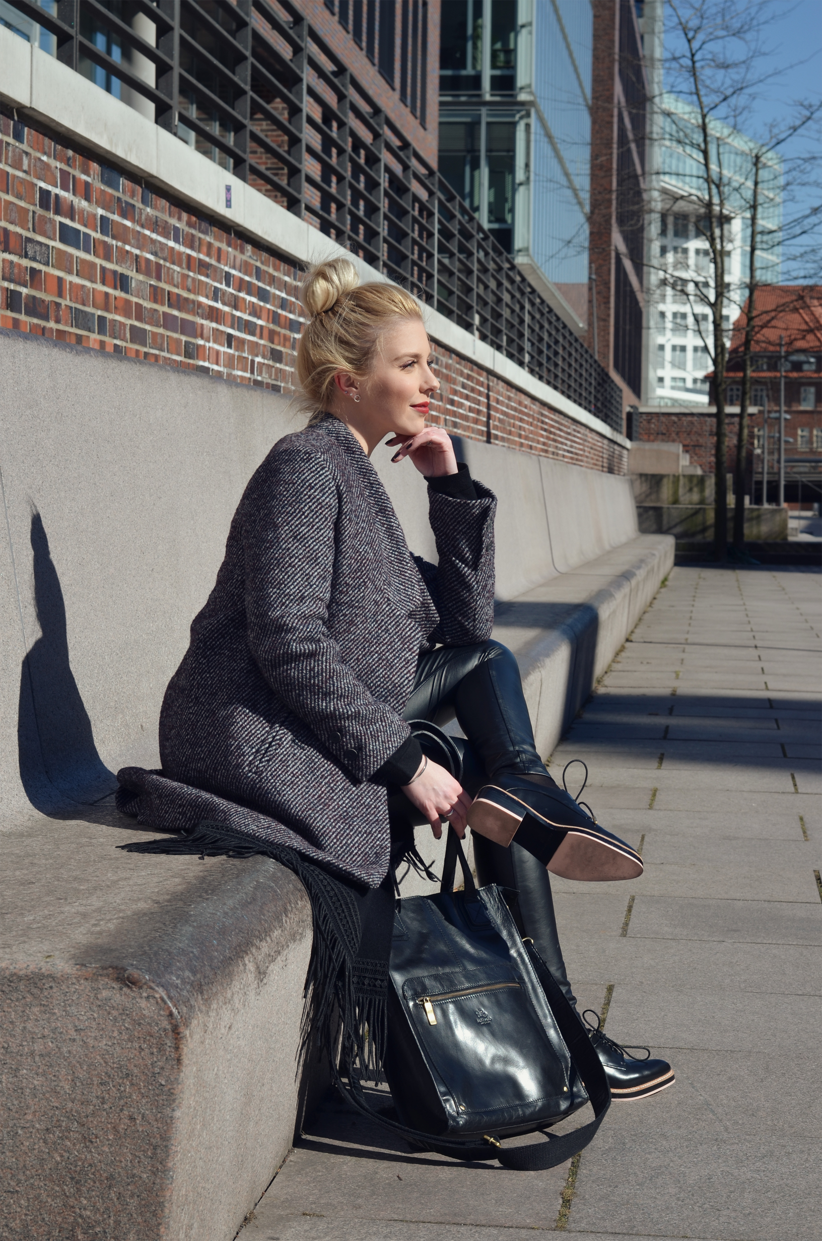 Kézitáska Totebag 13" Black LB025 4 Kézitáska Totebag 13" Black LB025 - Image 4