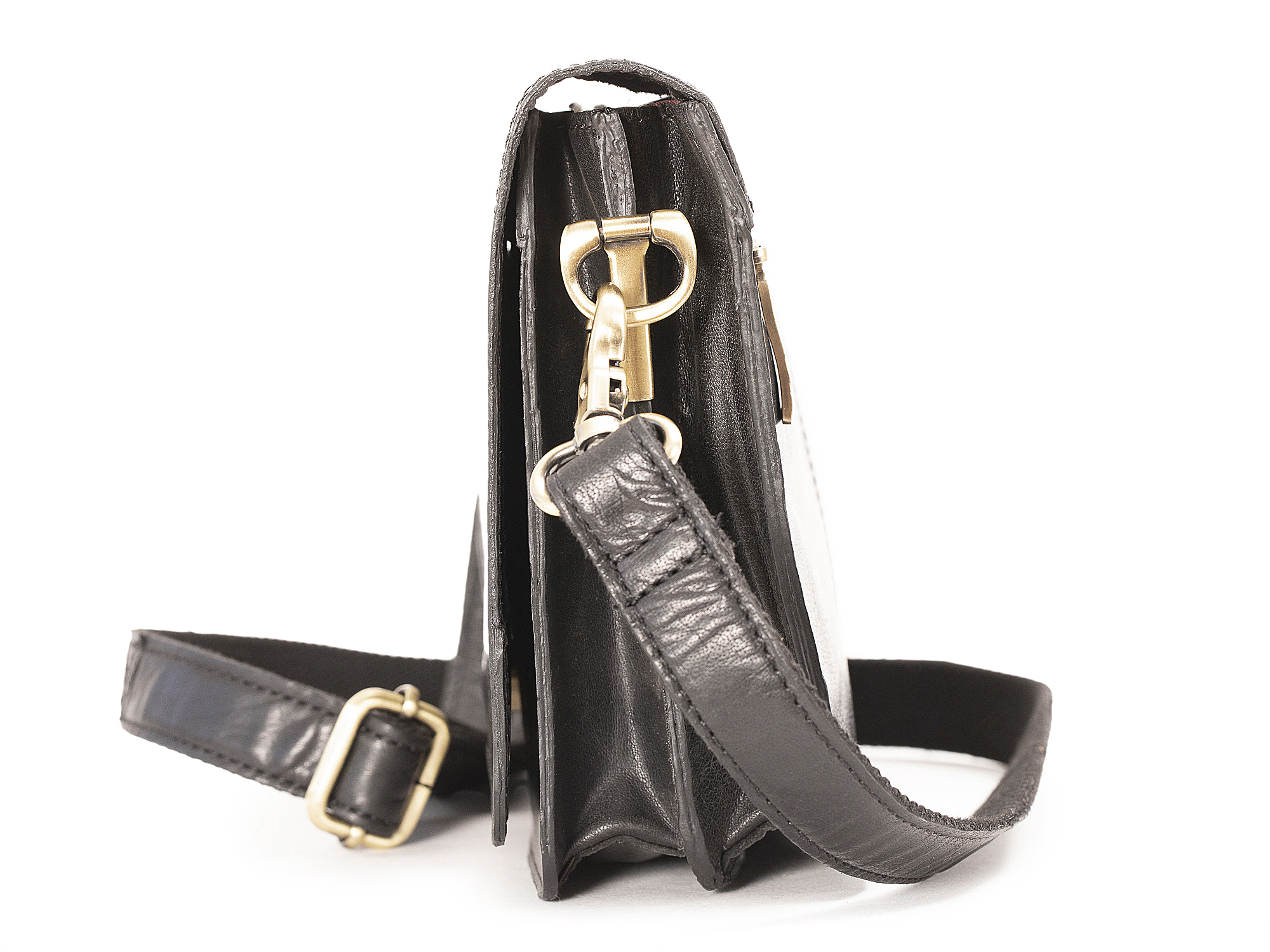 Kézitáska Flapbag Small Black LB035 2 Kézitáska Flapbag Small Black LB035 - Image 2