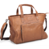 Hétvégi táska Weekendbag Tan BB061-1 5 Tan színű bivalybőr utazómodell Weekendbag BB061-1, Nagy méretű utazó kiegészítő BB061-1 17 inch laptop rekesszel, Bivalybőr Weekendbag Tan BB061-1 kézipoggyász méret, taska