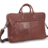 Aktatáska Briefcase Soft 15"-16" Brandy BB092 14 Barna bőr aktatáska elegáns stílusban,brandy