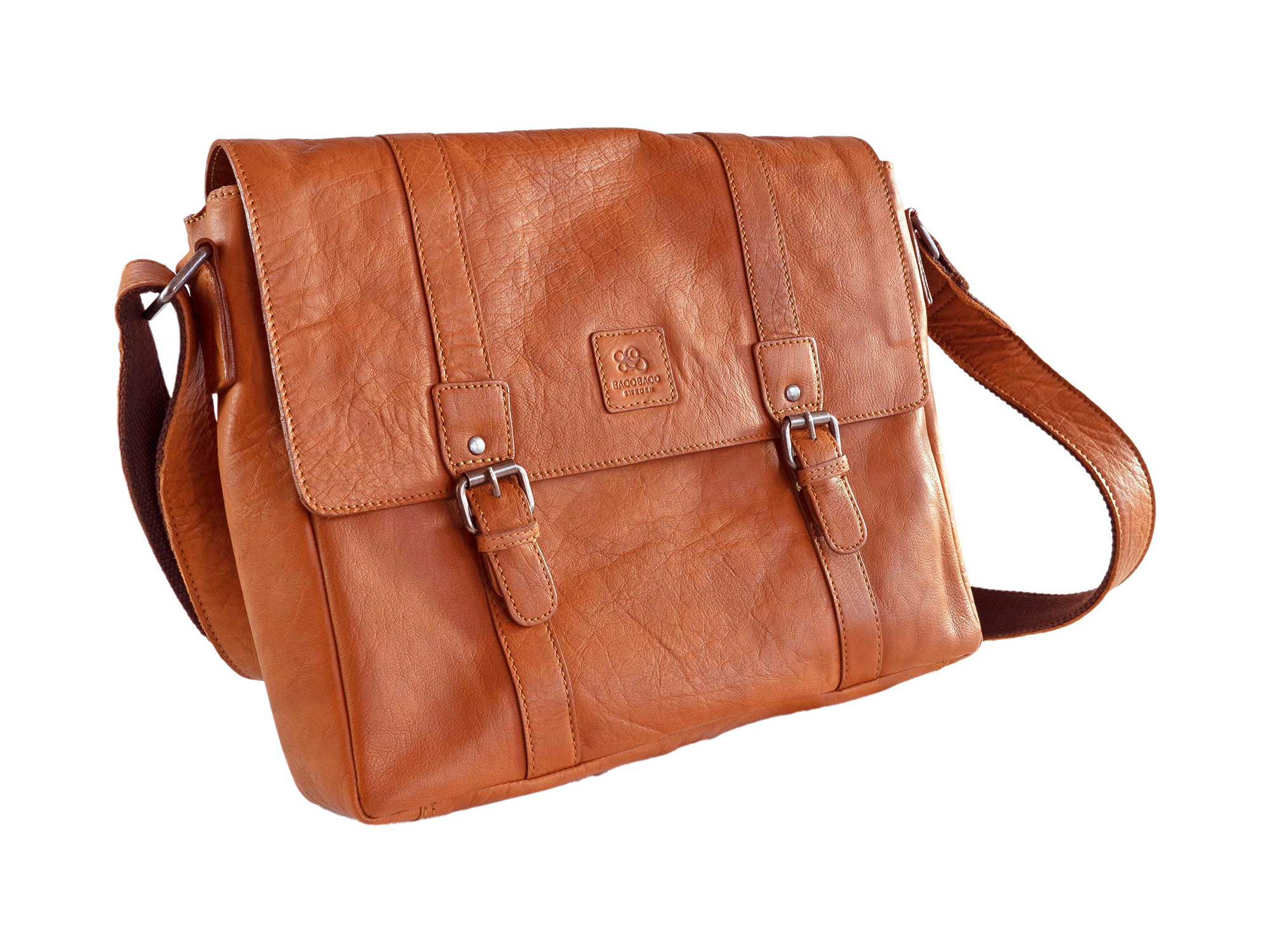 Aktatáska Messengerbag 13" Tan BB106-1 1 tan bőr messenger táska 13