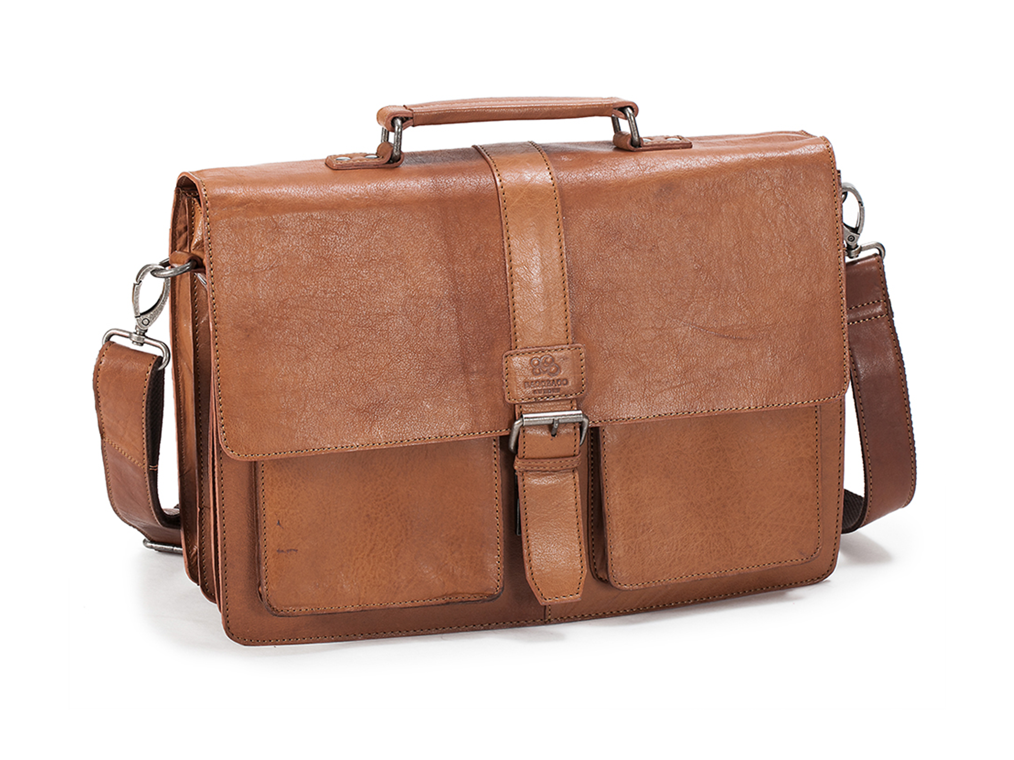Aktatáska Briefcase 15"-16" 3-fack Tan BB108-1 1 Aktatáska Briefcase 15"-16" 3-fack Tan BB108-1