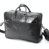 Aktatáska Briefcase Soft 15"-16" 2-zip Black BB115 9 férfi bőr aktatáska 15-16 fekete BB115 - 2 cipzáras bivallybőr laptoptáska