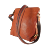 Kézitáska Shoulderbag Medium Tan LB016-1 8 Tan bivalybőr női közepes valódi bőr táska Shoulderbag Medium LB016-1