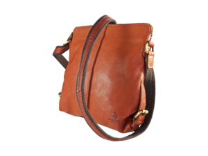 Tan bivalybőr női közepes valódi bőr táska Shoulderbag Medium LB016-1