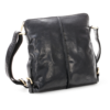 Kézitáska Shoulderbag Medium Black LB017 6 Fekete bivalybőr női közepes valódi bőr táska Shoulderbag Medium LB017