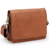 Kézitáska Flapbag Small Tan LB034-1 10 Tan bivalybőr női kis kézitáska Flapbag LB034-1