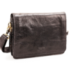 Kézitáska Flapbag Small Black LB035 11 Fekete bivalybőr női kis kézitáska Flapbag LB035