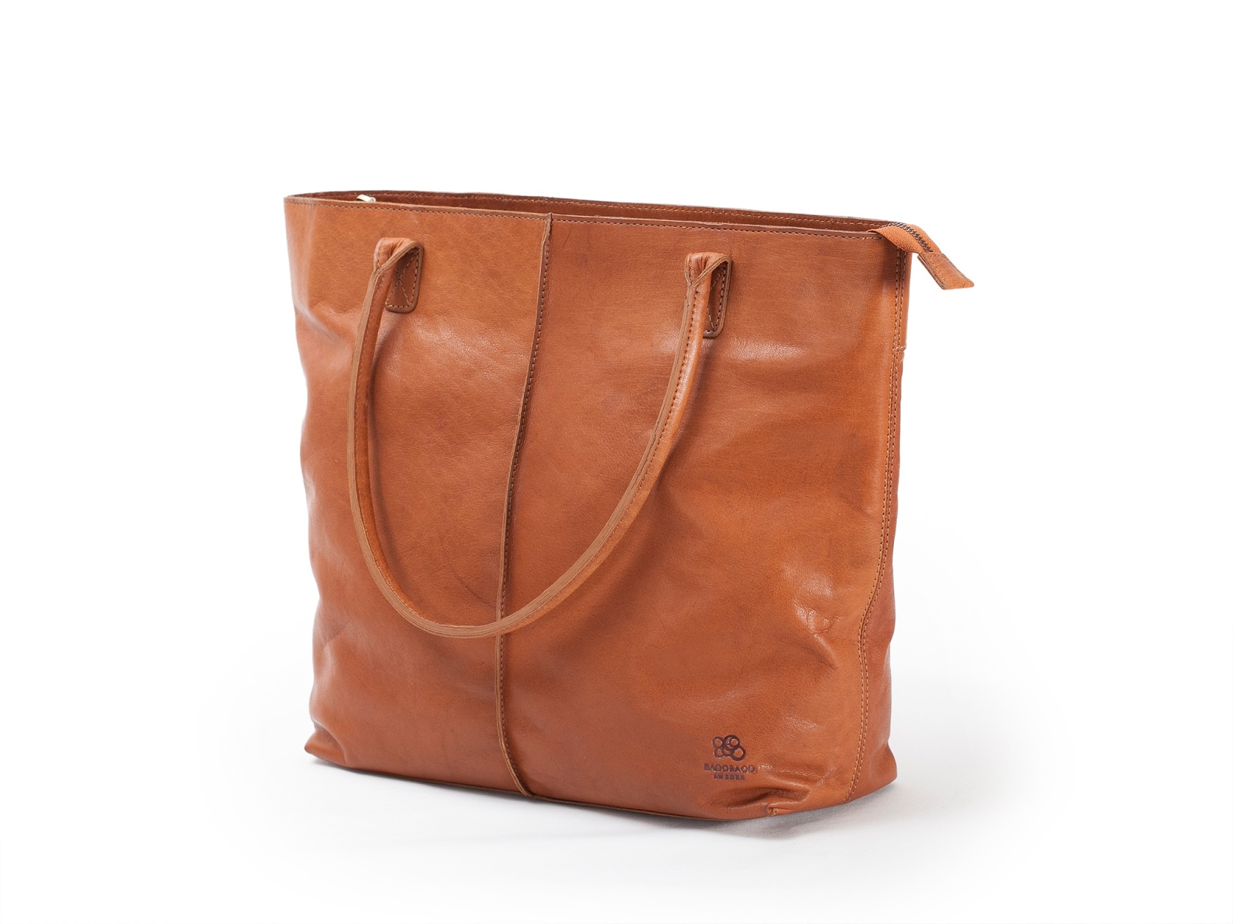 Bevásárló táska Shopper Tan LB010-1 1 Tan bivalybőr női bevásárló táska (LB010-1)