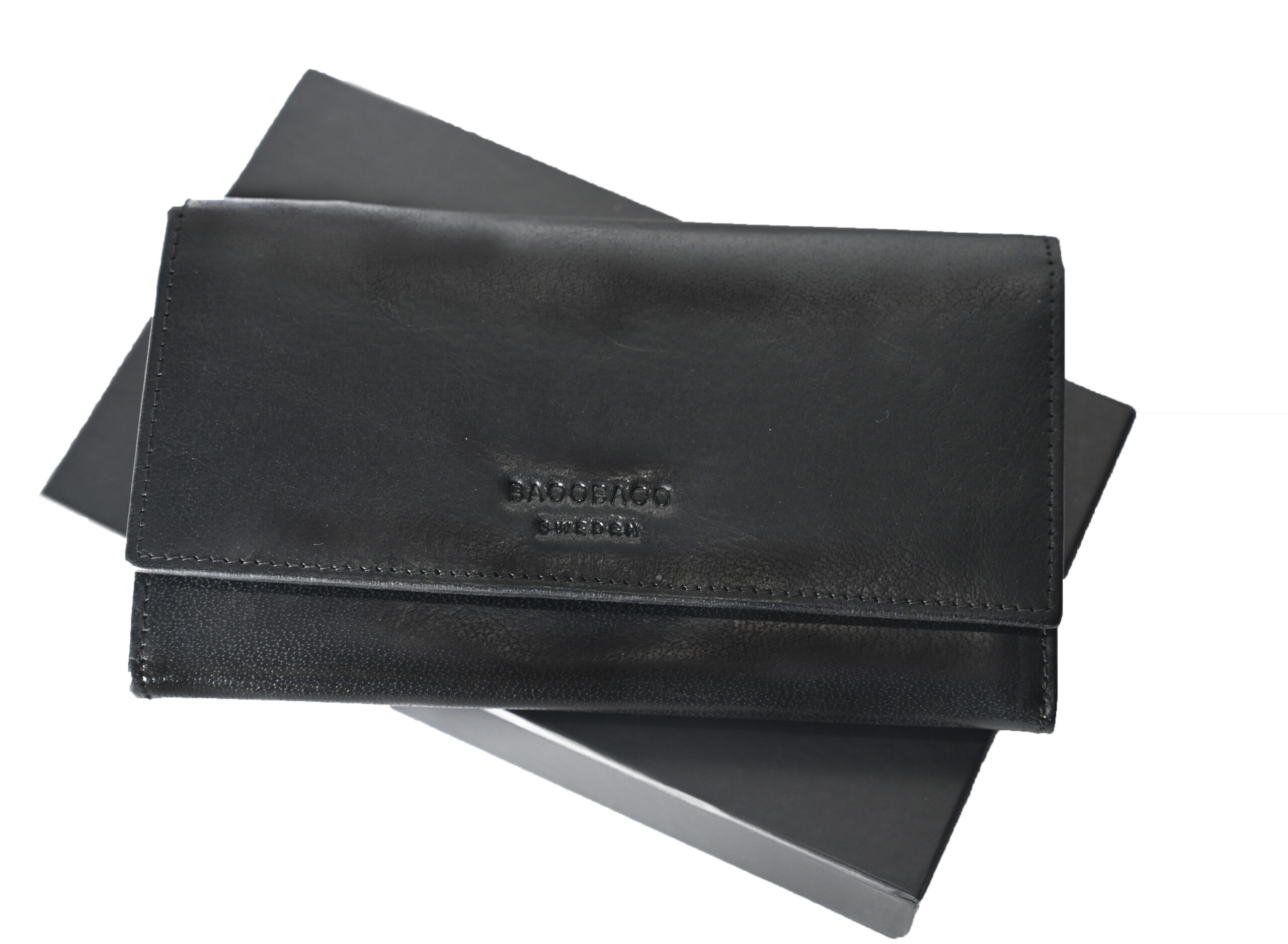 Női bőr pénztárca Black BB147 1 Fekete, nagyméretű női pénztárca telefon és kártyatartó funkcióval